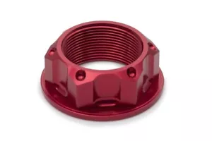 AS3 STEERING STEM NUT for KAWASAKI ZX6R 1995-2002 ZX9R 2000-2003 ZZR 600 90-97 - Picture 1 of 3
