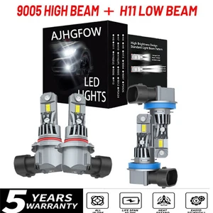 For Cadillac SRX 2010-2016 - LED Headlight Kit High & Low Beam Combo 8000K Bulbs - Bild 1 von 15
