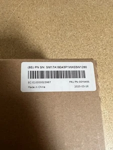 SM17A18043 LENOVO Cable Management Arm CMA x3650M5 00YK496 01GV201 01GV202 - Bild 1 von 2