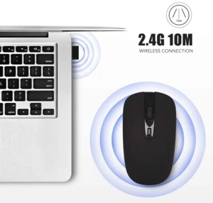 WIRELESS mouse for laptop Macbook And For Leds 2025 New Good Quality - Picture 1 of 7