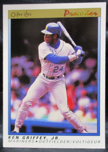 1991 O-Pee-Chee Premier Ken Griffey Jr. Baseball Card #56