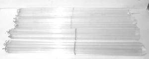 Set of 24 Vintage Lucite Chandelier 23" Long Hexagon Shaped Prisms - Picture 1 of 4