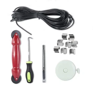 Screen Repair Kit 50ft Spline 13Pcs Roller Tool Kit Window Screen Door Mesh - Picture 1 of 6