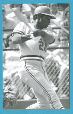Postal de béisbol vintage de los Cardenales de San Luis de Lou Brock (1978) PP01514 Foto 1 de 2