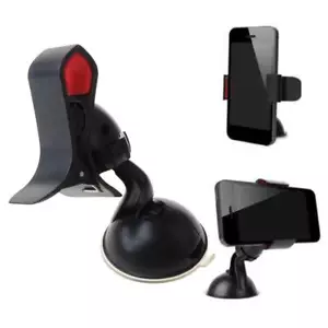 Universal Car window Windshield Mount Phone Holder Cases for Mobile Phone GPS - Picture 1 of 6