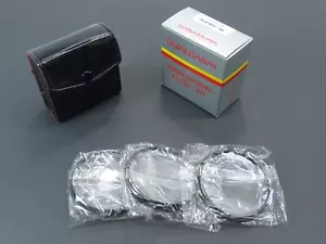 Filtri ravvicinati Quantaray 58 mm set fotografico di tre +1 +2 +4 primo piano chiaro - Foto 1 di 4