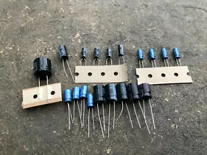 BMW E30 CM5908 Radio Capacitor Repair Kit Amplifier Channel Output Nichicon - Picture 1 of 4