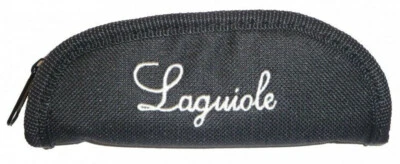 Etui Ceinture Nylon Noir Logo Laguiole Pour Couteaux Pliants Jusqu'a 12cm - 327