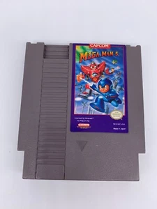 MEGA MAN 5 Nintendo Entertainment System NES Game Authentic Tested - Picture 1 of 5