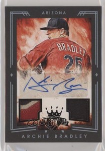 2015 Panini Diamond Kings 1/1 Archie Bradley #203 Rookie Auto RC 07d9