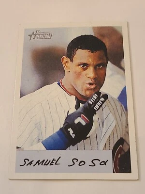 2002 Sammy Sosa Bowman Heritage #247 - Image 1 of 2