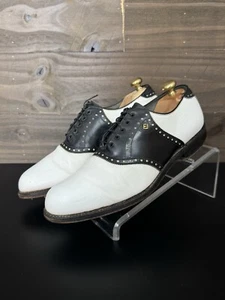 Zapatos de golf Footjoy Classics de colección blanco seco/negro para hombre 11,5 D - Imagen 1 de 16