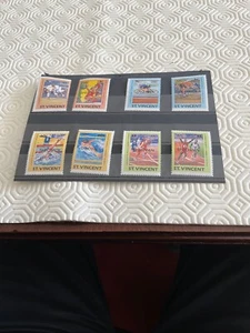 St Vincent 1984 Summer Olympics Specimen (as singles).MNH.SG812-919 - Picture 1 of 1