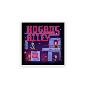 Hogan's Alley Aufkleber 4 Zoll Vinyl Decal Retro Gaming NES Nintendo Fandom - Bild 1 von 2
