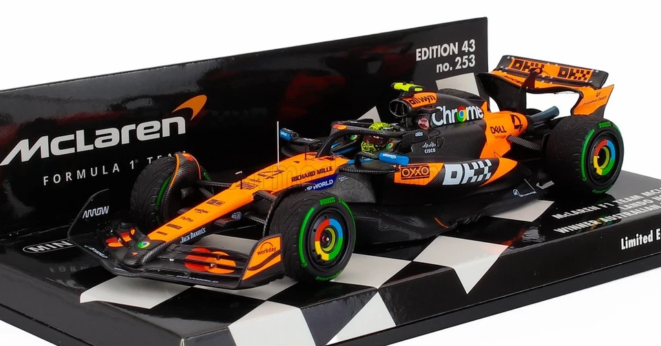 1/43 MINICHAMPS - McLAREN - F1  MCL39 TEAM MCLAREN N 4 WINNER 537254304 - Immagine 1 di 1