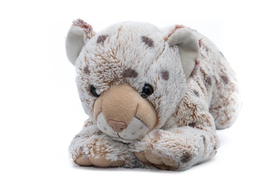 Histoire d'Ours Peluche Leopard des Neiges HO2305 45 cm - Photo 1/1