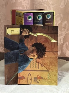 The Kane Chronicles HC/DJ Box Set 1-3 by Rick Riordan. 1st Edition With Posters. - Picture 1 of 2