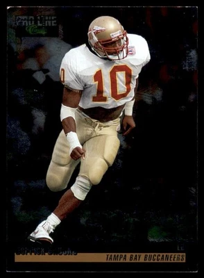 Pro Line Silver #174 Derrick Brooks Buccaneers 1995 Foto 1 de 2