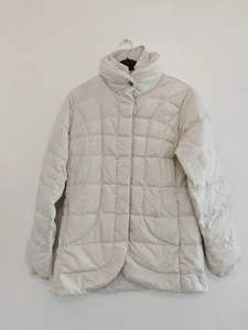 The North Face 600 Down Puffer Jacket Womens White Cream Size Large - Picture 1 of 14