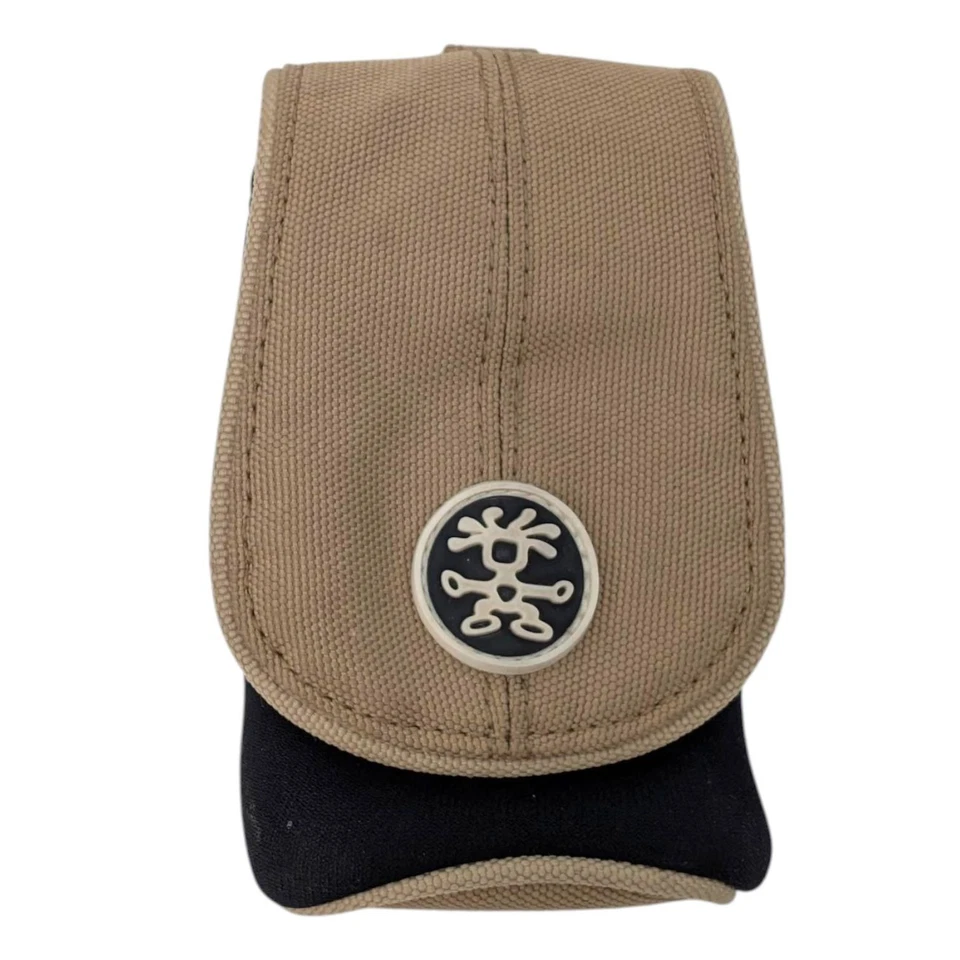 Crumpler Winkler Thirsty Al Pouch Beige Shock Proof Camera Belt Case 3x4.5" - Image 1 of 4
