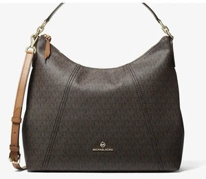 ๐๐๐MICHAEL KORS NEW SIENNA Large Coated Canvas Crossbody Shoulder Bag R/$298 - Picture 1 of 24