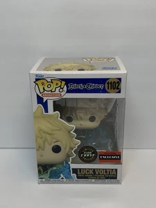 Funko Pop Luck Voltia #1102 Black Clover Glow CHASE AAA Anime Exclusive NEW NRFB - Picture 1 of 10