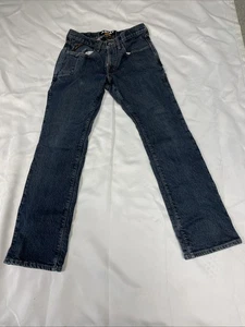 Ariat Denim Jeans ReBar M4 Relaxed Boot Flanell gefüttert Workwear Ranch Farm Rodeo - Bild 1 von 13