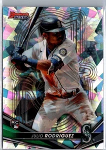 2022 Bowman's Best Atomic Refractor #23 Julio Rodriguez RC Rookie - Picture 1 of 2