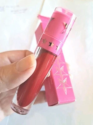 Jeffree Star Red Shimmer Christmas Stocking Mystery Liq Velour Lipstick NEW N Bx - Image 1 of 4