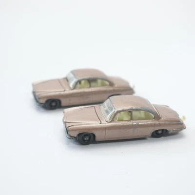 2x MATCHBOX LESNEY No. 28 MK 10 JAGUAR Made in England Issued 1964 Vintage - Image 1 of 4