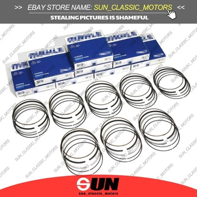 Juego de 8 anillos de pistón Φ89,9 mm para Mercedes-Benz CLK430 S430 E430 W163 4,3 L M113 V8 Foto 1 de 4