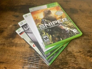 Lot of 4 Xbox 360 Games - COD MW3, Crysis3, Sniper:Ghost Warrior, COD Black Ops2 - Picture 1 of 4