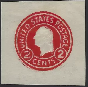 U.S. Scott # U429 - Double Impression (?) & Full transfer on back (P-3636) - Picture 1 of 2