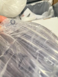 VWR PVC Tubing Clear 1/2" OD x 1/4" ID x 1/8" Wall x 90 Foot Coil 89068-506(DR - Picture 1 of 7