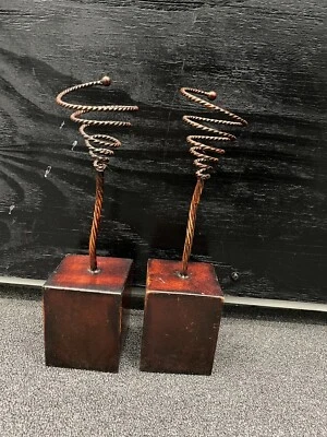 candelabros madera Foto 1 de 2