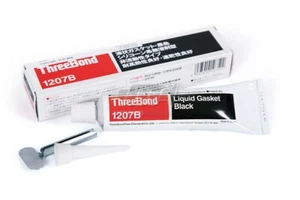 THREEBOND PASTA SILICONICA SIGILLO MOTORE MOTO GUARNIZIONE NERO RESISTENTE 100g - Foto 1 di 1