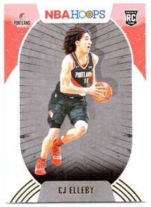 2020-21 NBA Hoops Winter CJ Elleby Rookie Portland Trail Blazers #250