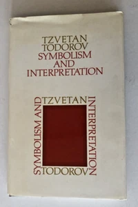 Tzvetan Todorov - Symbolism and Interpretation. 1983 1st edition - original - Picture 1 of 9