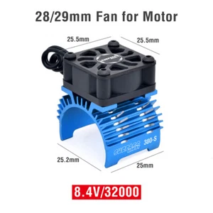 SURPASS RC Motor Cooling Fan Heatsink for RC Car 1/8 1/10 380 390 540 550 Motor - Picture 1 of 26