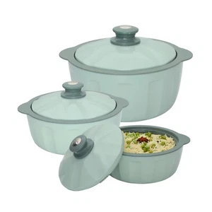 Juego de 3 cazuelas interiores aisladas de acero inoxidable JAYPEE HOTFEAST 800+1200+1500 ml - Imagen 1 de 3