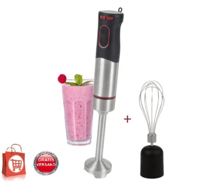 ProfiCook Stabmixer Handmixer 2in1 m. Schneebesen PC-SMS 1226 - Bild 1 von 2