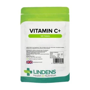 Lindens Vitamin C+ 1000 mg Time Release 120 tablets - Picture 1 of 1