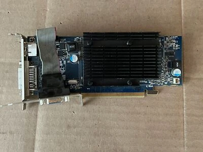 SAPPHIRE 288-6E106-102SA HD 4550 512MB HDMI DVI VGA LOW PROFILE PCIE CARD L9-3(3 - Image 1 of 3