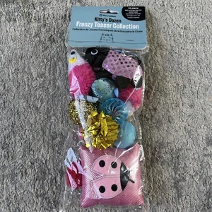 Paquete Variedad Juguete Gatos - 6 Piezas Kitty Alcaparras Colección Teaser - Imagen 1 de 6