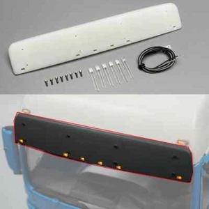 LED White Sun Visor for 1/14 Tamiya RC Truck Car MAN TGS TGX 56325 26329 - Picture 1 of 8