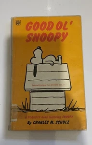 Good Ol' Snoopy by Charles M. Schulz 1970 Edition Peanuts Charlie Brown Rare - Picture 1 of 4
