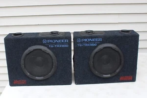 RARE Pioneer TS-TRX800 Speaker Set Left Right Auto Truck TESTED WORKING 8" Woof - Picture 1 of 15