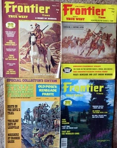 FRONTIER TIMES (3) / TRUE FRONTIER (1) Vintage Issues from 1977-1980 - Picture 1 of 3