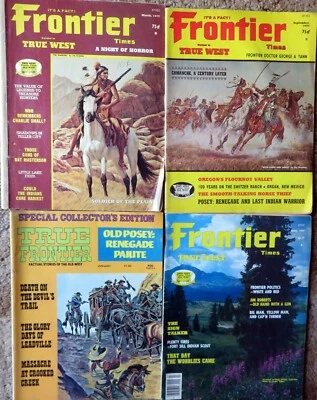 FRONTIER TIMES (3) / TRUE FRONTIER (1) Vintage Issues from 1977-1980 - Image 1 of 3