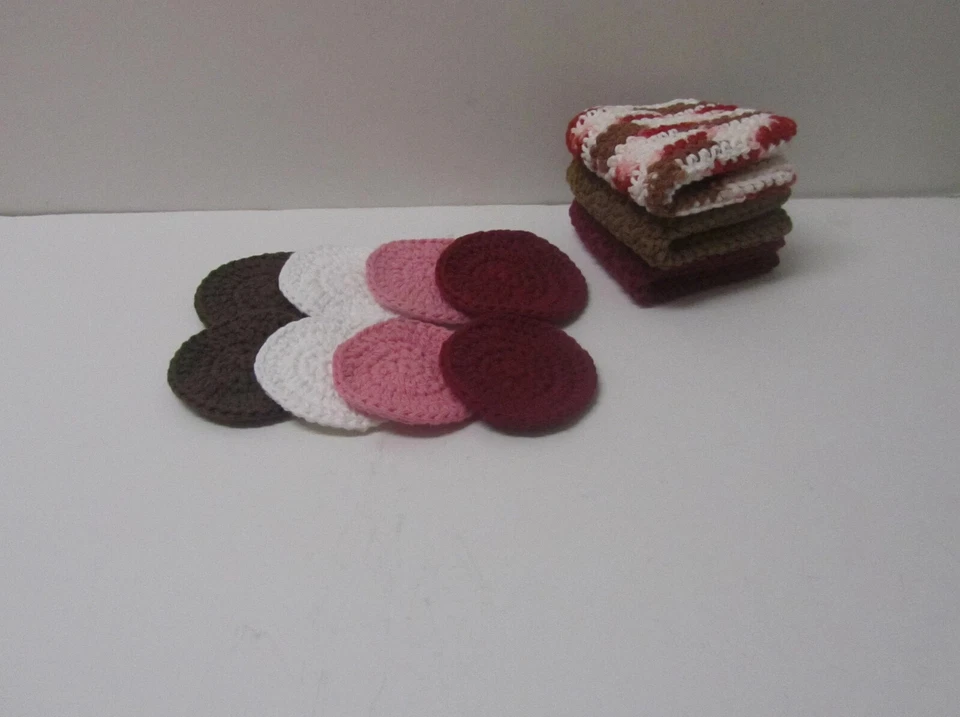 Juego de paños de baño de algodón para toallitas faciales Foto 1 de 4